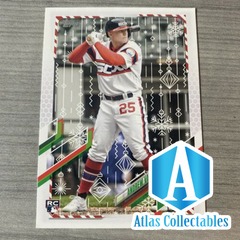 2021 Topps Holiday Walmart Mega Box #HW112 Andrew Vaughn RC Rookie White Sox